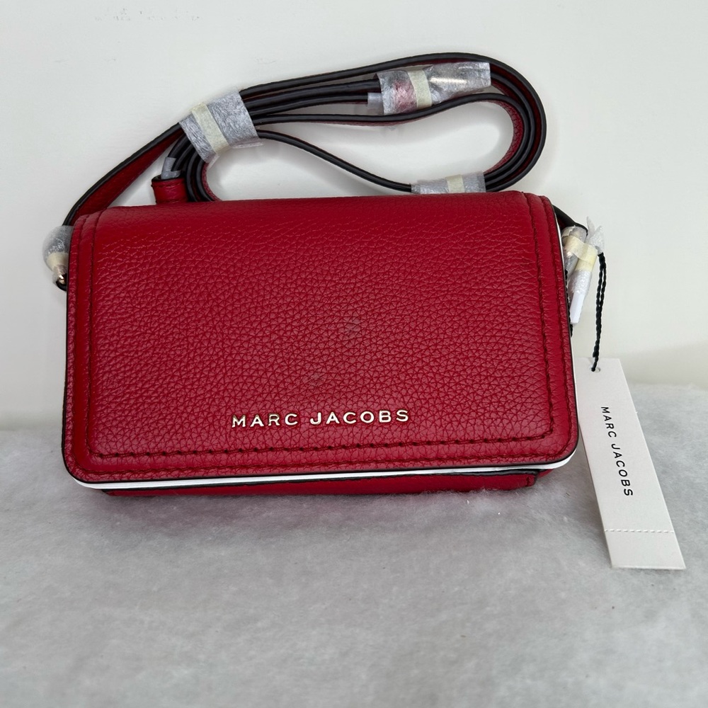 Marc Jacobs Red Crossbody Bag